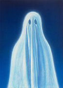 Gottfried Helnwein, Geheimer Schwarzer Kontinent, 1983, approx. 110,5 x 81,5 cm, Watercolor on cardboard