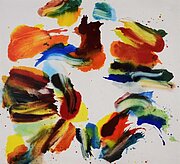 Wolfgang Hollegha - We buy original paintings!